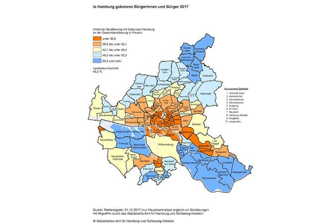 Neue Statistiken So Viele Echte Hamburger Leben In Der Hansestadt Kiekmo Hamburg