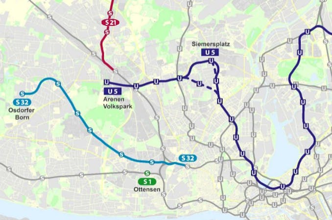 S32 anstatt U5 Das sind die Pläne für Hamburgs Westen