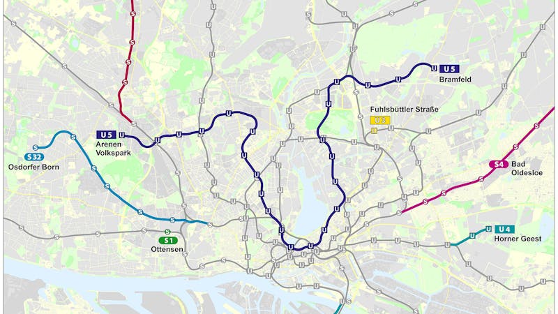 U 5 in Hamburg Neue Haltestellen für die Innenstadt