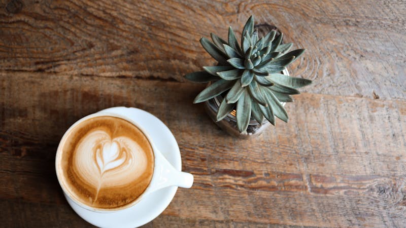 Kaffee, Latte Art, Cafe