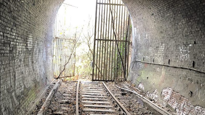 Eingang zum Schellfischtunnel